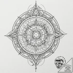 Devil, tattoo flash sheet design, black outli… – tattoo sketch (№1751935255_0, 08.07.2025 00:40) — tattoovalue.net