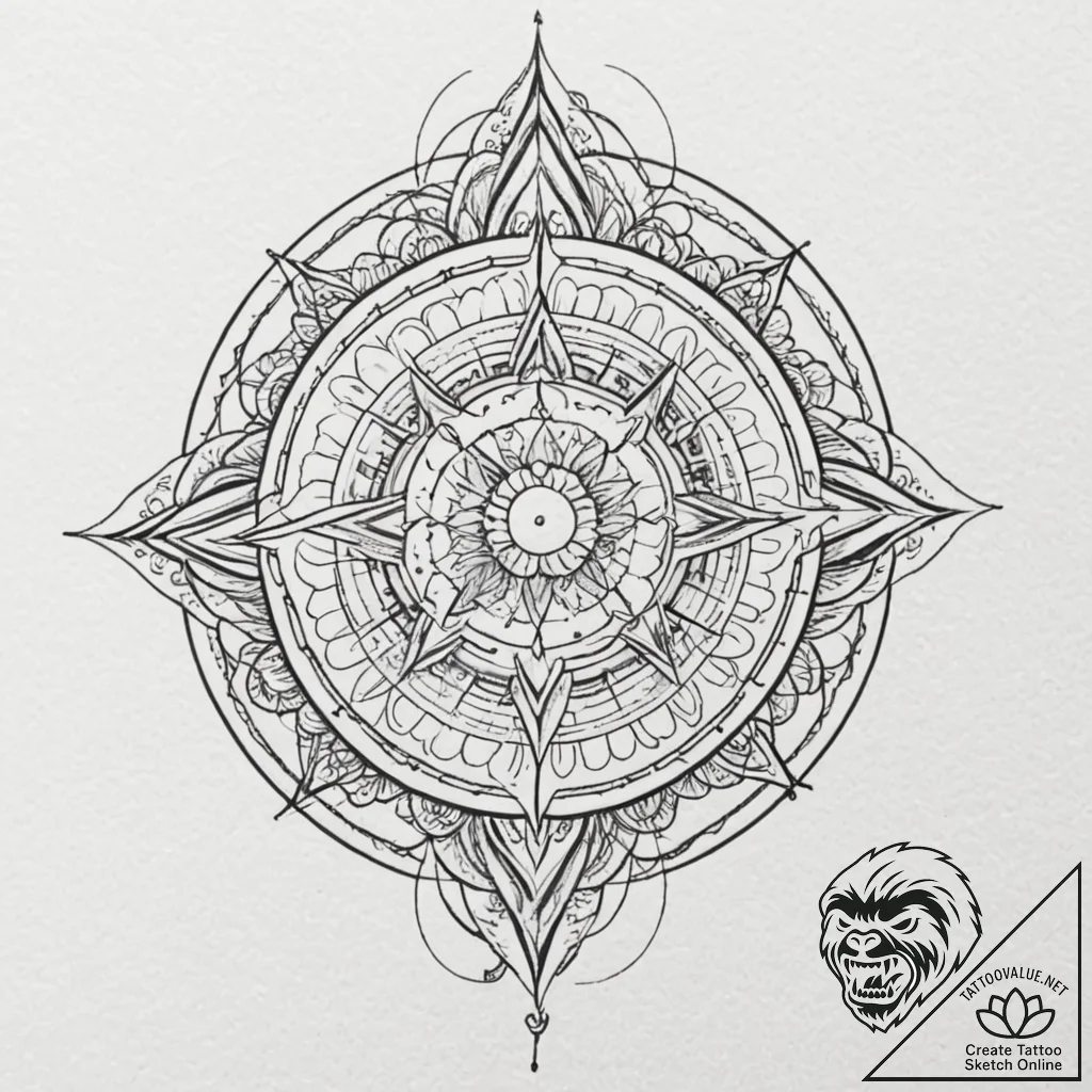 Devil, tattoo flash sheet design, black outli... - tattoo sketch (№1751935255_0, 08.07.2025 00:40) — tattoovalue.net