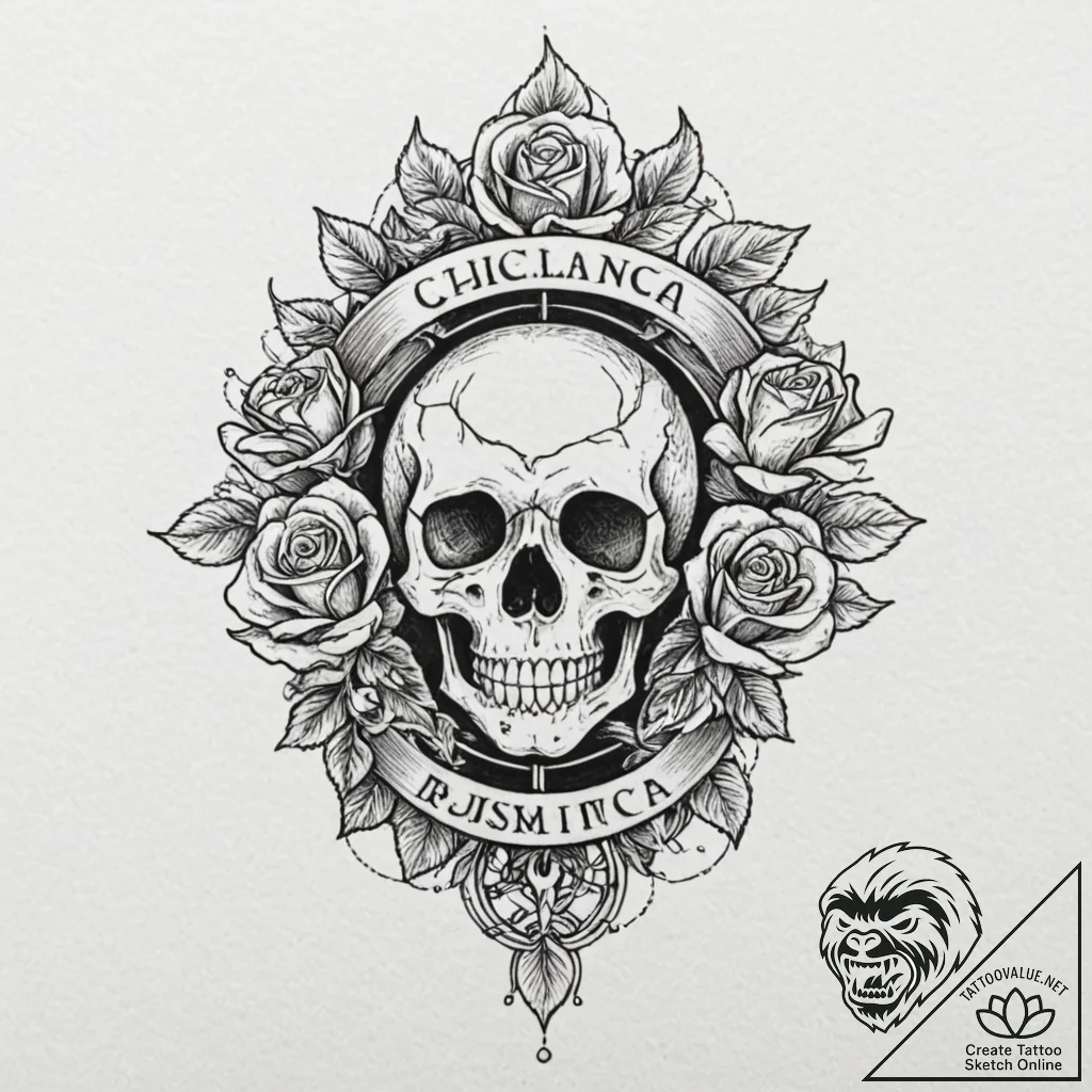 An icelandic magical stave (e.g., г¦gishjгўlm... - tattoo sketch (№1751938325_0, 08.07.2025 01:32) — tattoovalue.net