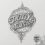 A watercolor tattoo of the neon sign of the “… – tattoo sketch (№1751939001_0, 08.07.2025 01:43) — tattoovalue.net