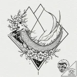 A minimalist tattoo of the paper airplane fro… – tattoo sketch (№1751940266_0, 08.07.2025 02:04) — tattoovalue.net