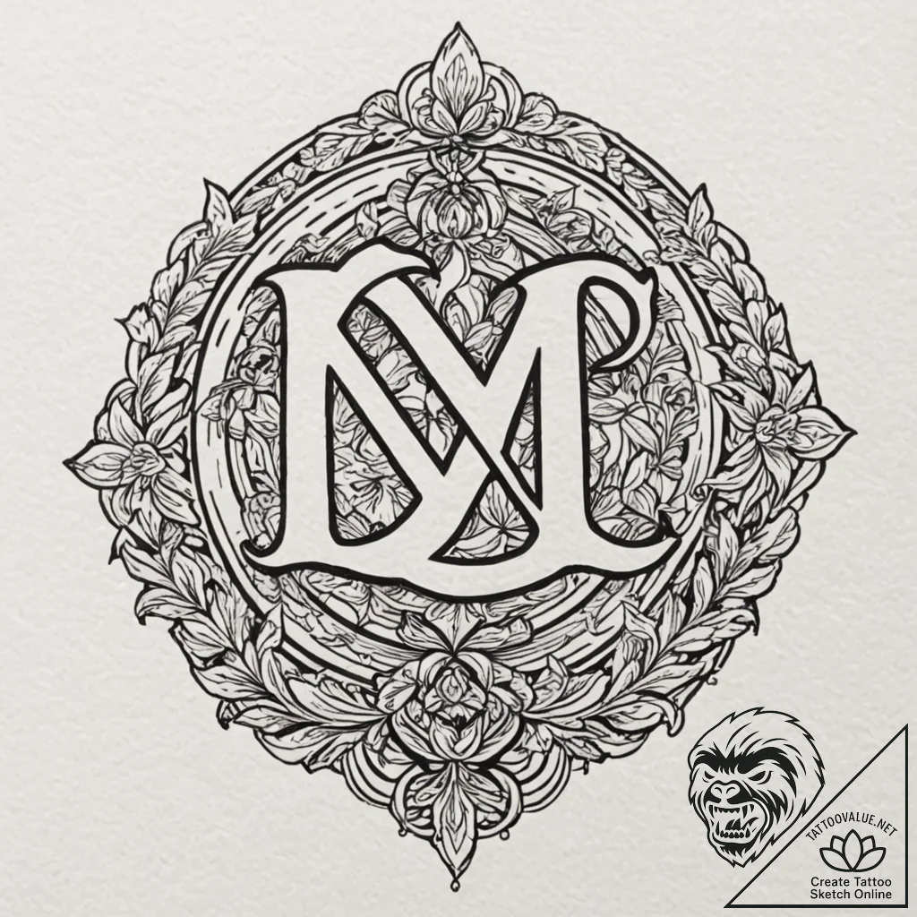 A linework tattoo of the moordale secondary s... - tattoo sketch (№1751940857_0, 08.07.2025 02:14) — tattoovalue.net
