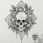 Maple, tattoo line art, black and white sketc… – tattoo sketch (№1751941028_0, 08.07.2025 02:17) — tattoovalue.net
