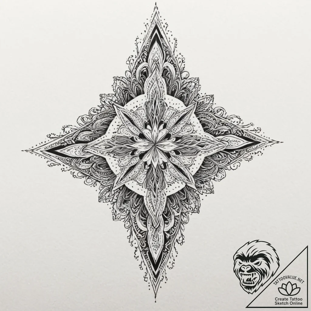 Ray, tattoo drawing outline, highly detailed,... - tattoo sketch (№1751942467_0, 08.07.2025 02:41) — tattoovalue.net