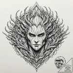 Guardians of the galaxy, tattoo drawing outli… – tattoo sketch (№1751943058_0, 08.07.2025 02:50) — tattoovalue.net