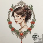 Bird, tattoo sketch design, neo traditional t… – tattoo sketch (№1751944830_0, 08.07.2025 03:20) — tattoovalue.net
