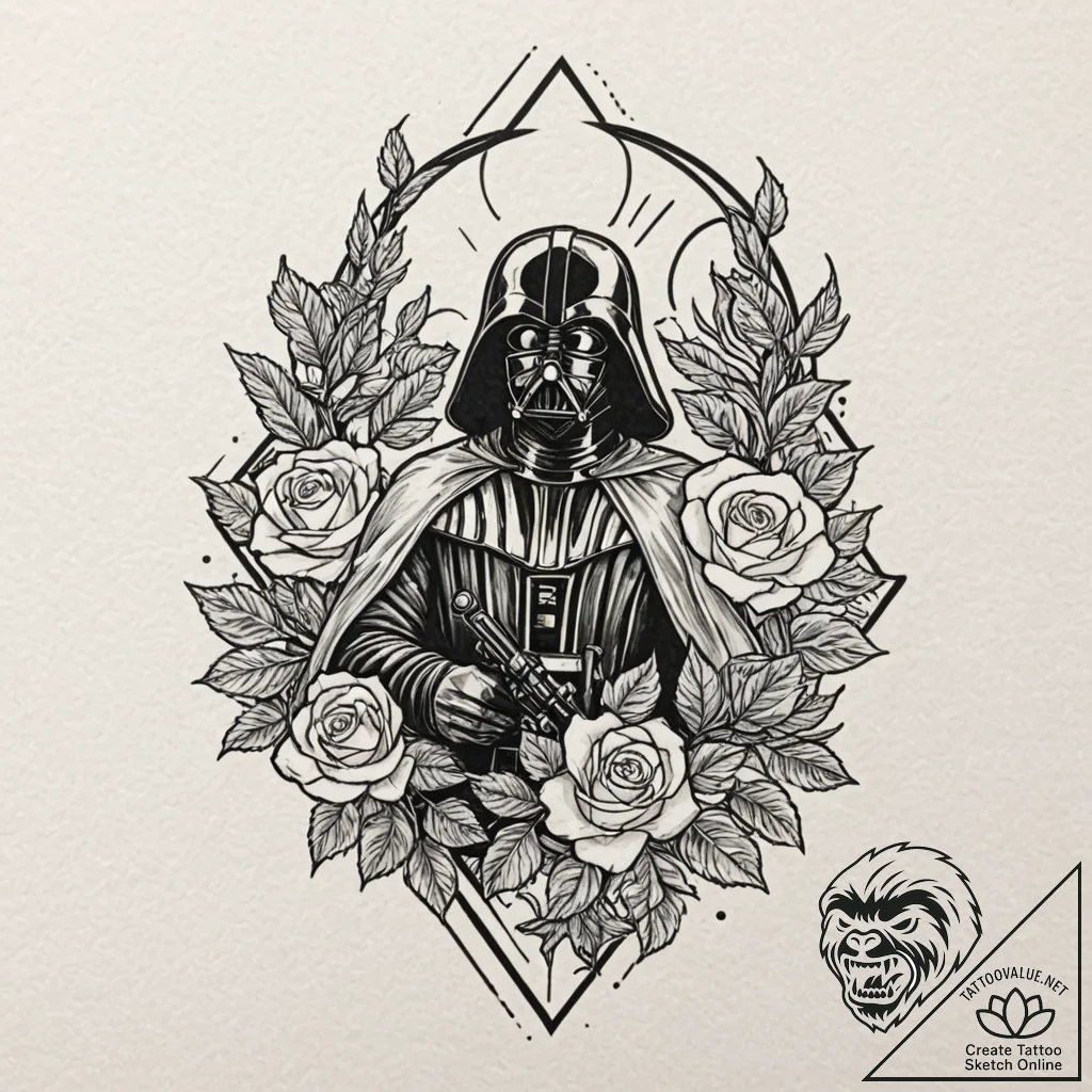 25. a tattoo flash sheet of lightsabers: luke... - tattoo sketch (№1751946175_0, 08.07.2025 03:42) — tattoovalue.net