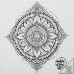 Shield, concept art for tattoo, aesthetically… – tattoo sketch (№1751946417_0, 08.07.2025 03:46) — tattoovalue.net
