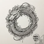 A celtic triskelion (is there, but can be mad… – tattoo sketch (№1751947342_0, 08.07.2025 04:02) — tattoovalue.net
