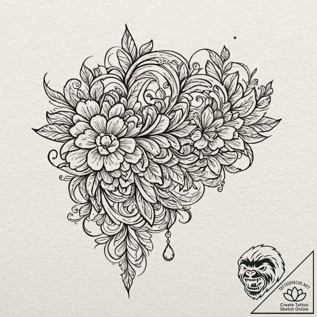 Epaulet, tattoo sketch design, bold outlines,... - tattoo sketch (№1751952884_0, 08.07.2025 05:34) — tattoovalue.net