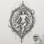 Mythology, folklore & fantasy, concept art fo… – tattoo sketch (№1751962024_0, 08.07.2025 08:07) — tattoovalue.net