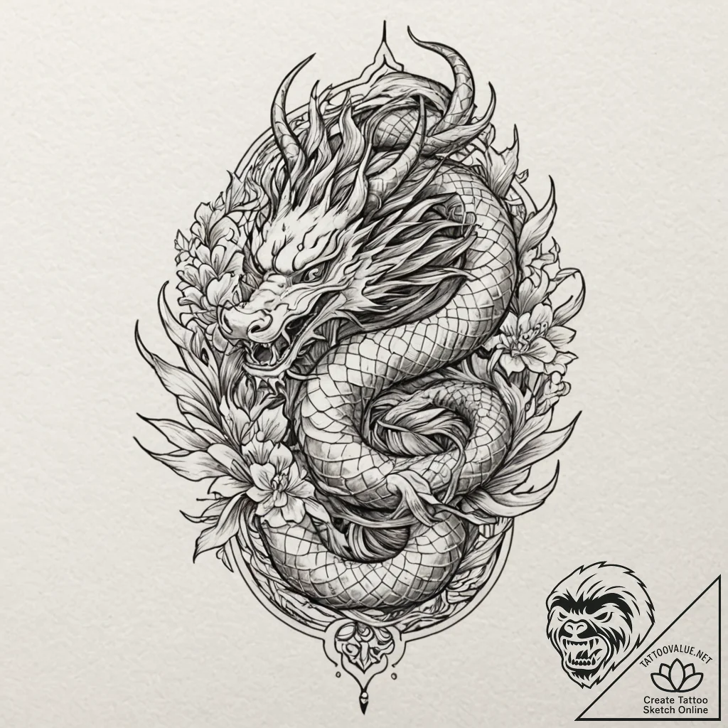 Face, concept art for tattoo, on textured art... - tattoo sketch (№1751964633_0, 08.07.2025 08:50) — tattoovalue.net