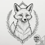 A minimalist tattoo of the fox from fantastic… – tattoo sketch (№1751969182_0, 08.07.2025 10:06) — tattoovalue.net