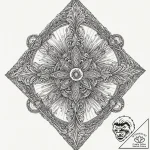 The weyland-yutani logo, concept art for tatt… – tattoo sketch (№1751969640_0, 08.07.2025 10:14) — tattoovalue.net
