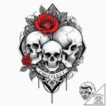 A minimalist tattoo of the iconic black suits… – tattoo sketch (№1751970981_0, 08.07.2025 10:36) — tattoovalue.net