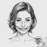A human face, wearing a mask with a perfect,… – tattoo sketch (№1751989663_0, 08.07.2025 15:47) — tattoovalue.net