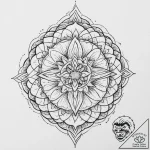 A simple, minimalist drawing of a ramen noodl… – tattoo sketch (№1752001475_0, 08.07.2025 19:04) — tattoovalue.net
