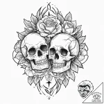 A simple drawing of a cracked mirror, tattoo… – tattoo sketch (№1752003499_0, 08.07.2025 19:38) — tattoovalue.net