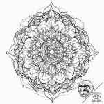 A girl whose tears are falling leaves, tattoo… – tattoo sketch (№1752005456_0, 08.07.2025 20:10) — tattoovalue.net