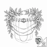 A garter belt made of thorny rose vines – tattoo sketch (№1752012719_0, 08.07.2025 22:11) — tattoovalue.net