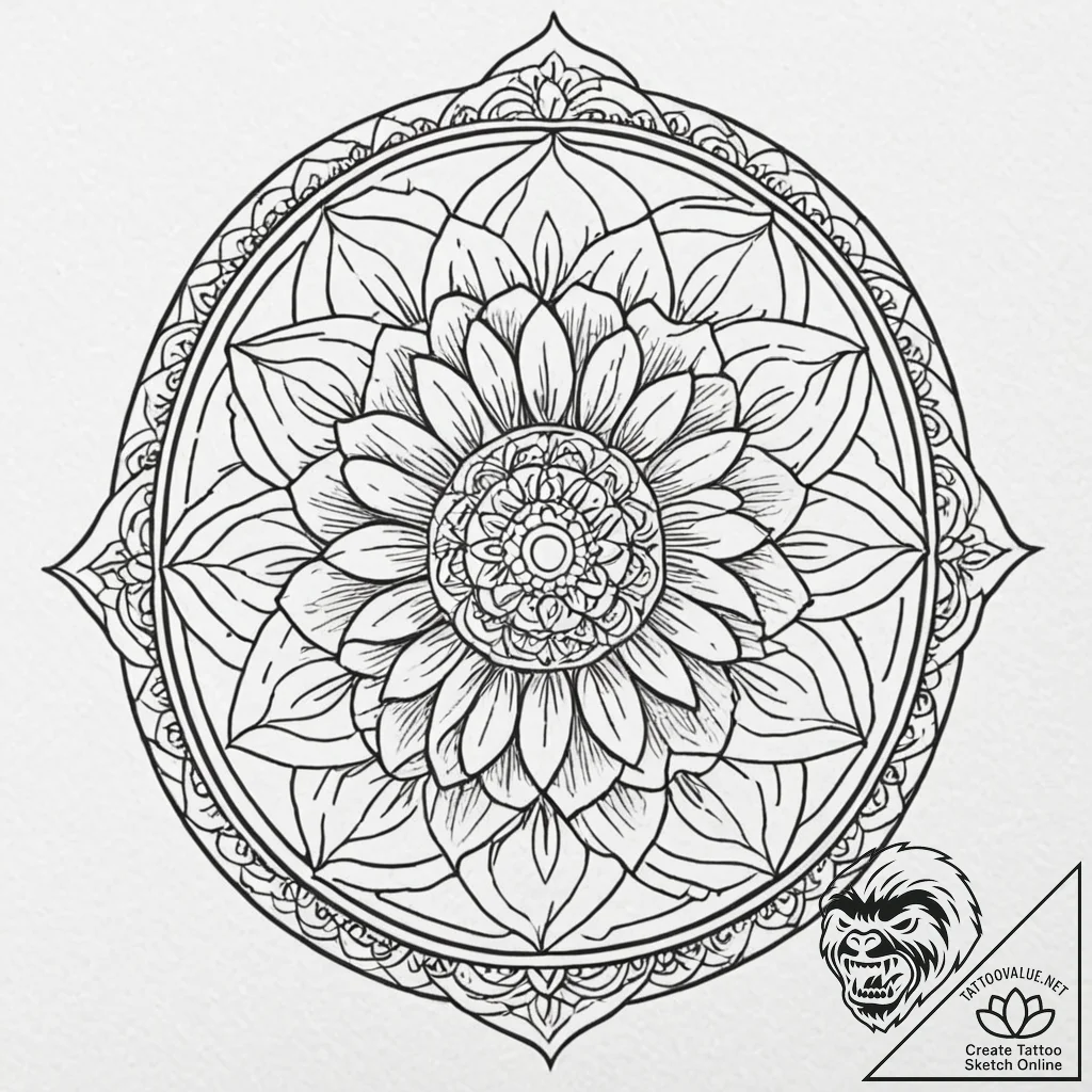 A beautiful, but simple wooden bowl, filled w... - tattoo sketch (№1752059116_0, 09.07.2025 11:05) — tattoovalue.net