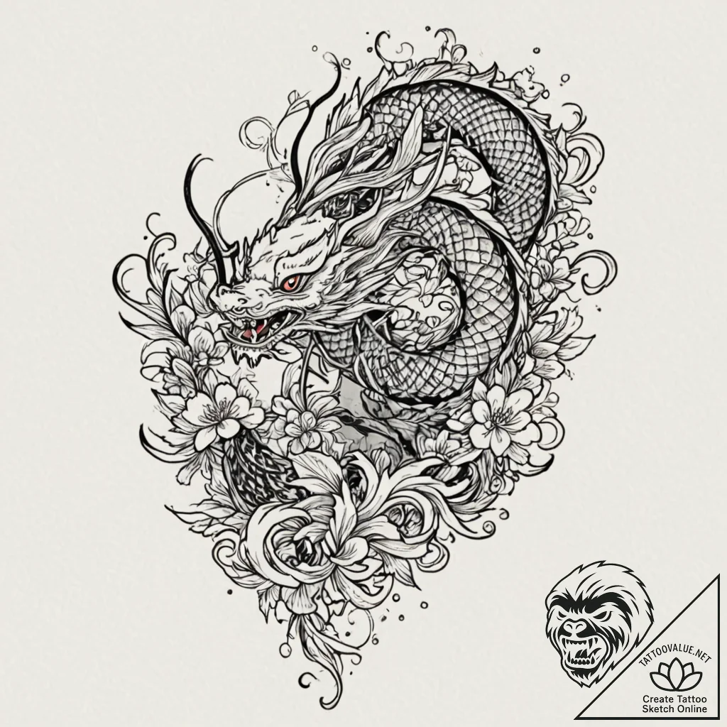 A beautiful, ornate hand fan, made of black l... - tattoo sketch (№1752063934_0, 09.07.2025 12:25) — tattoovalue.net