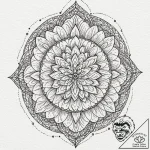 A girl whose freckles connect to form a secre… – tattoo sketch (№1752068448_0, 09.07.2025 13:40) — tattoovalue.net