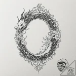 The stock market ticker symbol of a favorite… – tattoo sketch (№1752070081_0, 09.07.2025 14:08) — tattoovalue.net