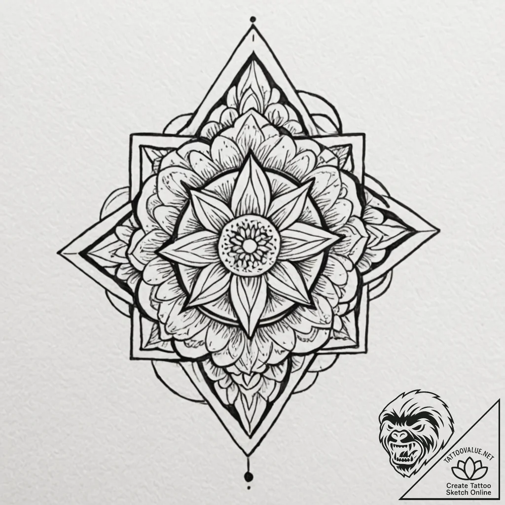 A simple, black star, a symbol of a small hop... - tattoo sketch (№1752074417_0, 09.07.2025 15:20) — tattoovalue.net