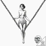 A person, whose body is a strong, unbreakable… – tattoo sketch (№1752076105_0, 09.07.2025 15:48) — tattoovalue.net