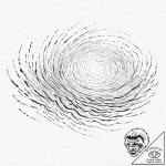 A beautiful, abstract representation of sound… – tattoo sketch (№1752078837_0, 09.07.2025 16:33) — tattoovalue.net