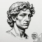 A beautiful, detailed drawing of a classic sc… – tattoo sketch (№1752088817_0, 09.07.2025 19:20) — tattoovalue.net