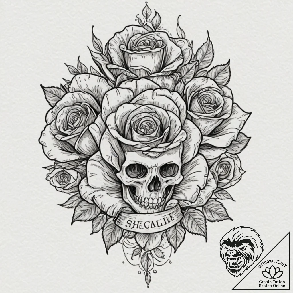 A phrase "handle with care, but she's not fra... - tattoo sketch (№1752093652_0, 09.07.2025 20:40) — tattoovalue.net