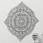 A simple, minimalist drawing of a ramen noodl… – tattoo sketch (№1752093902_0, 09.07.2025 20:45) — tattoovalue.net
