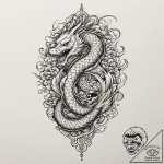 A drawing of a hand holding a losing lottery… – tattoo sketch (№1752105272_0, 09.07.2025 23:54) — tattoovalue.net