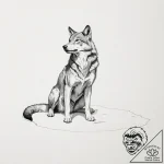 A full figure of a woman sitting on the floor… – tattoo sketch (№1752115727_0, 10.07.2025 02:48) — tattoovalue.net