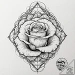 A snake, its body forming the infinity symbol… – tattoo sketch (№1752117315_0, 10.07.2025 03:15) — tattoovalue.net