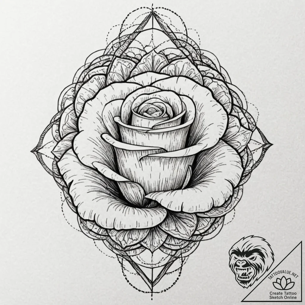 A snake, its body forming the infinity symbol... - tattoo sketch (№1752117315_0, 10.07.2025 03:15) — tattoovalue.net