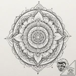A beautiful, abstract representation of sound… – tattoo sketch (№1752120948_0, 10.07.2025 04:15) — tattoovalue.net