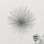 A single, abstract brush stroke, made with a… – tattoo sketch (№1752123890_0, 10.07.2025 05:04) — tattoovalue.net