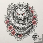 The phrase “quality over quantity”, ink illus… – tattoo sketch (№1752127829_0, 10.07.2025 06:10) — tattoovalue.net