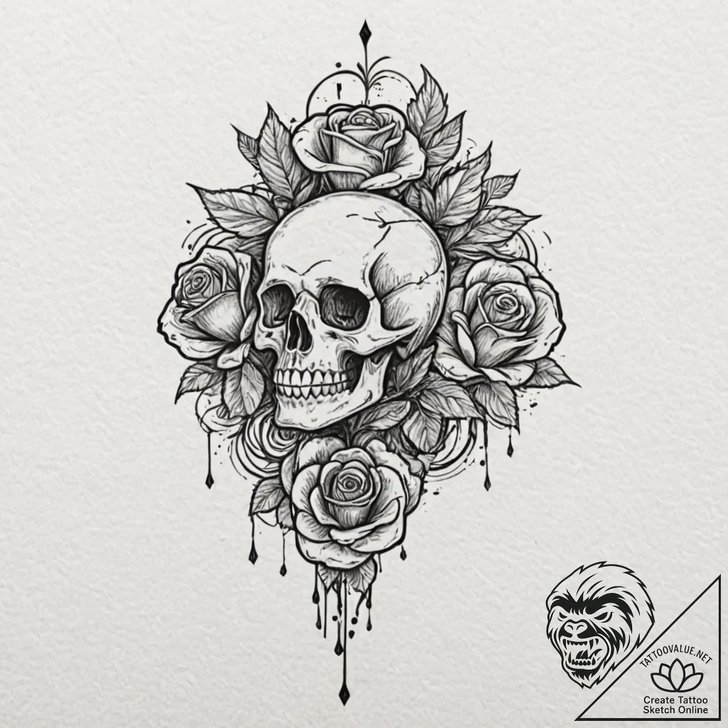 A simple drawing of a spork, tattoo flash she... - tattoo sketch (№1752136331_0, 10.07.2025 08:32) — tattoovalue.net