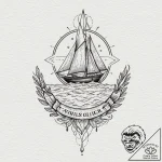 A realistic drop of water, sliding down the c… – tattoo sketch (№1752137404_0, 10.07.2025 08:50) — tattoovalue.net