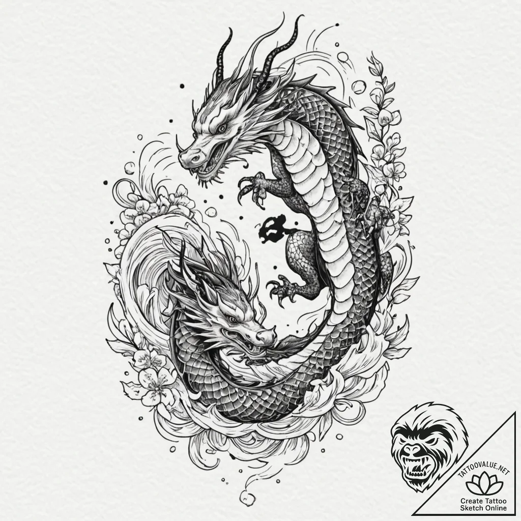 A person, helping another person climb up a s... - tattoo sketch (№1752137823_0, 10.07.2025 08:57) — tattoovalue.net