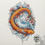 A beautiful woman whose body is half flesh, h… – tattoo sketch (№1752138829_0, 10.07.2025 09:13) — tattoovalue.net