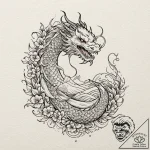 A beautiful, but thorny and inaccessible cast… – tattoo sketch (№1752140455_0, 10.07.2025 09:40) — tattoovalue.net