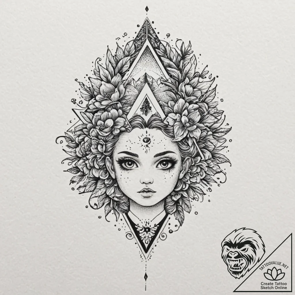 The phrase "l'art de vivre" (the art of livin... - tattoo sketch (№1752143955_0, 10.07.2025 10:39) — tattoovalue.net