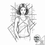 A girl whose body is a map of a subway system – tattoo sketch (№1752144041_0, 10.07.2025 10:40) — tattoovalue.net
