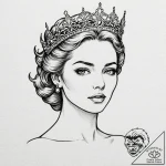 A drawing of a person’s shadow, but the shado… – tattoo sketch (№1752144207_0, 10.07.2025 10:43) — tattoovalue.net