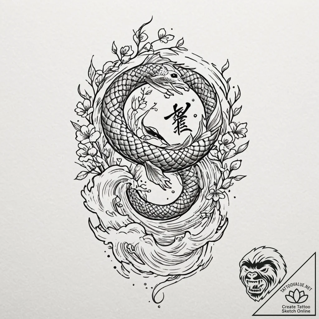 A single, perfect keyhole, without a key, art... - tattoo sketch (№1752150485_0, 10.07.2025 12:28) — tattoovalue.net
